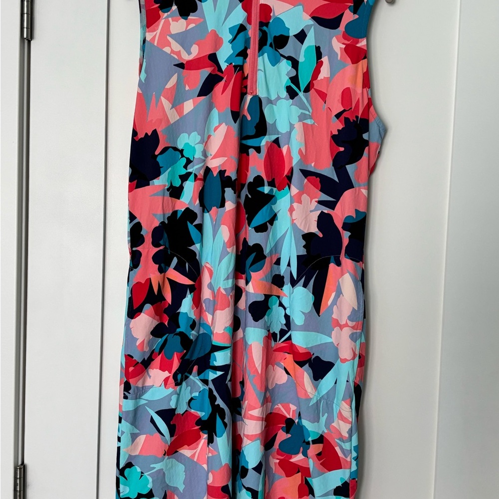 Tribal Colorful Floral Women's Golf Dress